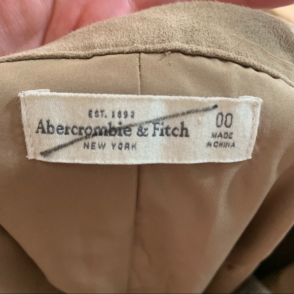 Abercrombie & Fitch Faux Suede Fringe Skirt - Picture 4 of 4